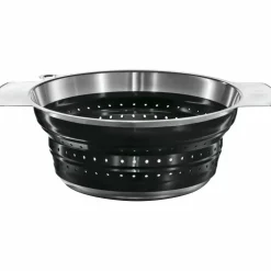 Dørslag Sammenleggbart Svart 24 cm