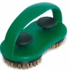 Dual brush grid scrubber grillbørste