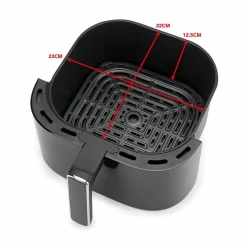 Dual Heating airfryer, 6 liter