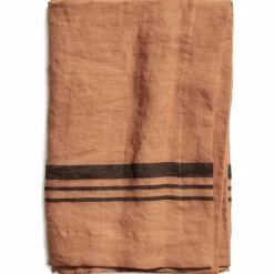 Duk LIMRICK i lin, stripe, Off-White