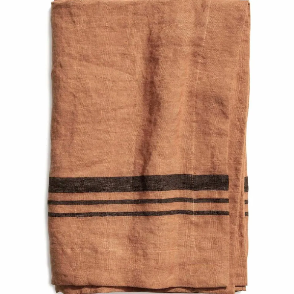 Duk LIMRICK i lin, stripe, Off-White