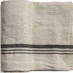 Duk LORRY i lin, stripe, Sage