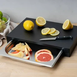 Duracore skjærebrett med skuff 39x27 cm