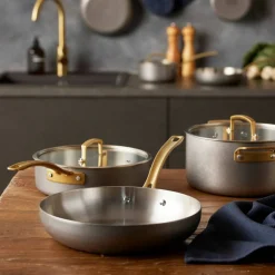 Durance stekepanne 24 cm, rustfritt stål