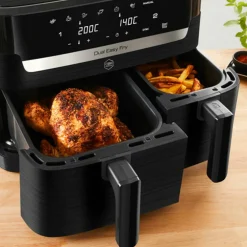 Easy Fry Dual airfryer 8,3 l, svart