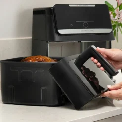 Easy Fry Silence Vision airfryer 7 liter, svart