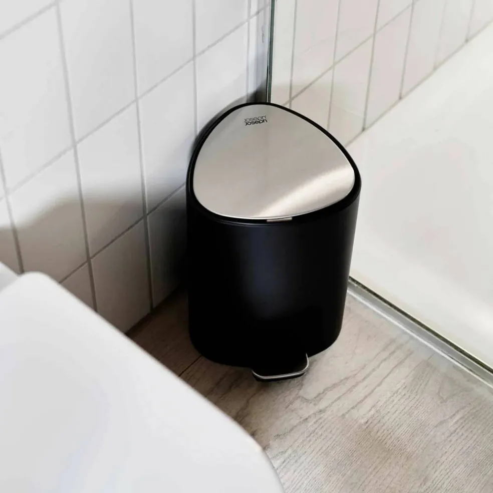 Easystore søppelbøtte 5 liter, steel
