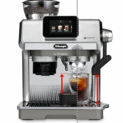 EC9455 espressomaskin, stål