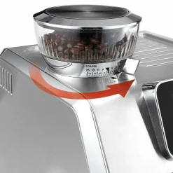 EC9455 espressomaskin, stål