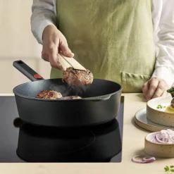 Eco Logic QXR sautépanne 28 cm med avtagbart håndtak