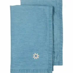 Eden Denim serviett 2-pakning, blå