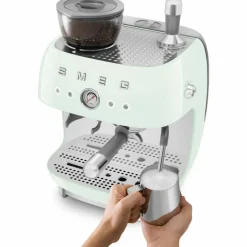 EGF03 Manuell espressomaskin, pastellblå