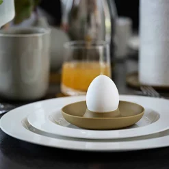 Eggekopp + holder 4 stk, natur