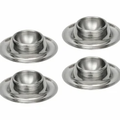 Eggkopper 4 deler, rustfritt stål
