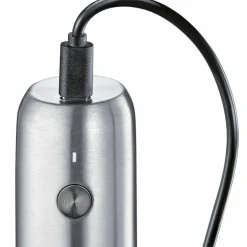Elektrisk pepperkvern 14 cm, grå