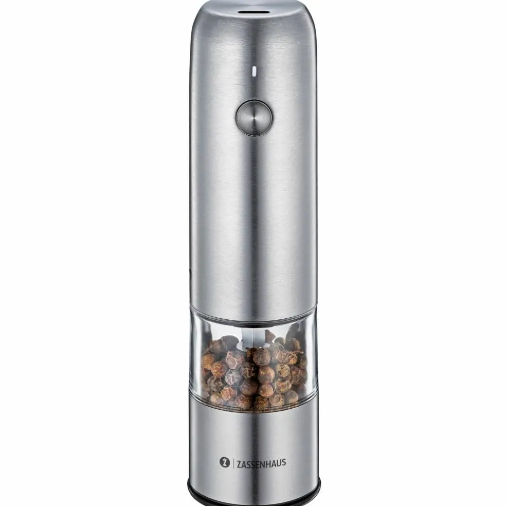 Elektrisk pepperkvern 14 cm, grønn