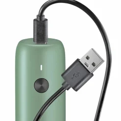 Elektrisk pepperkvern 14 cm, grønn