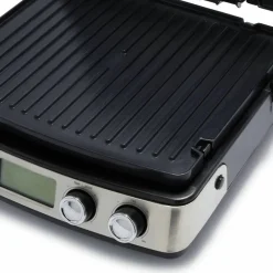 Elite kontaktgrill, stainless steel