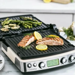 Elite kontaktgrill, stainless steel