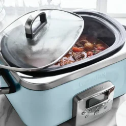 Elite Slow Cooker, cloud cream