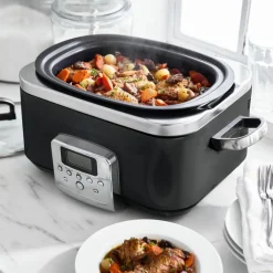 Elite Slow Cooker, cloud cream
