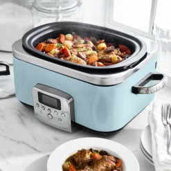 Elite Slow Cooker, cloud cream