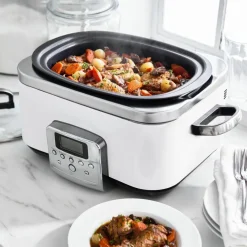 Elite Slow Cooker, stainless steel