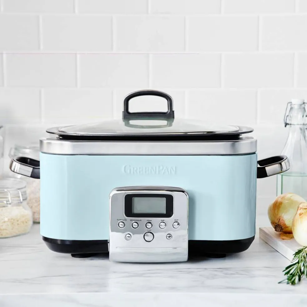 Elite Slow Cooker, stainless steel