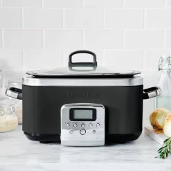 Elite Slow Cooker, stainless steel