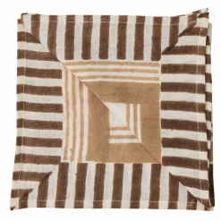 Ella serviett, grey checkered