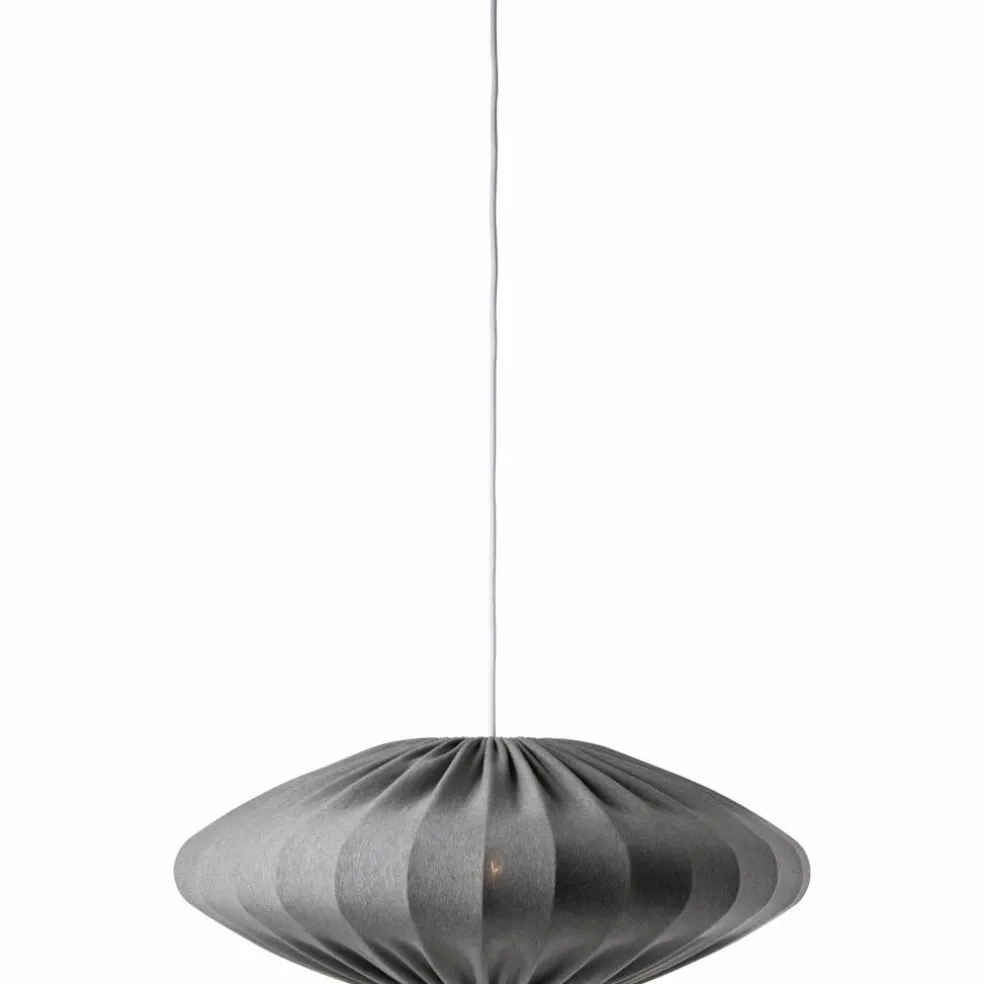 Ellipse taklampe, 65 cm, hvit