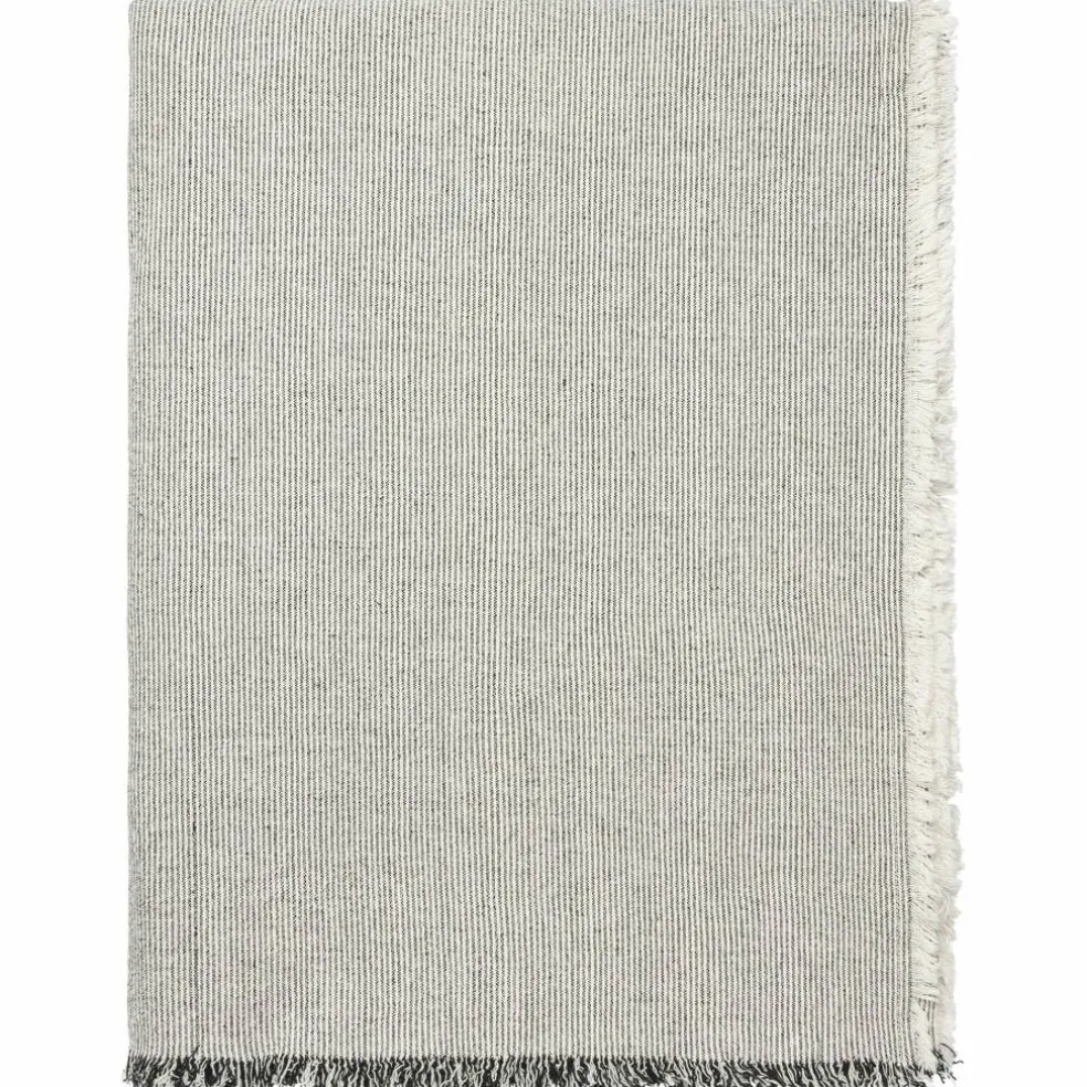 Elouise bordduk 300 x 160 cm, svart/offwhite