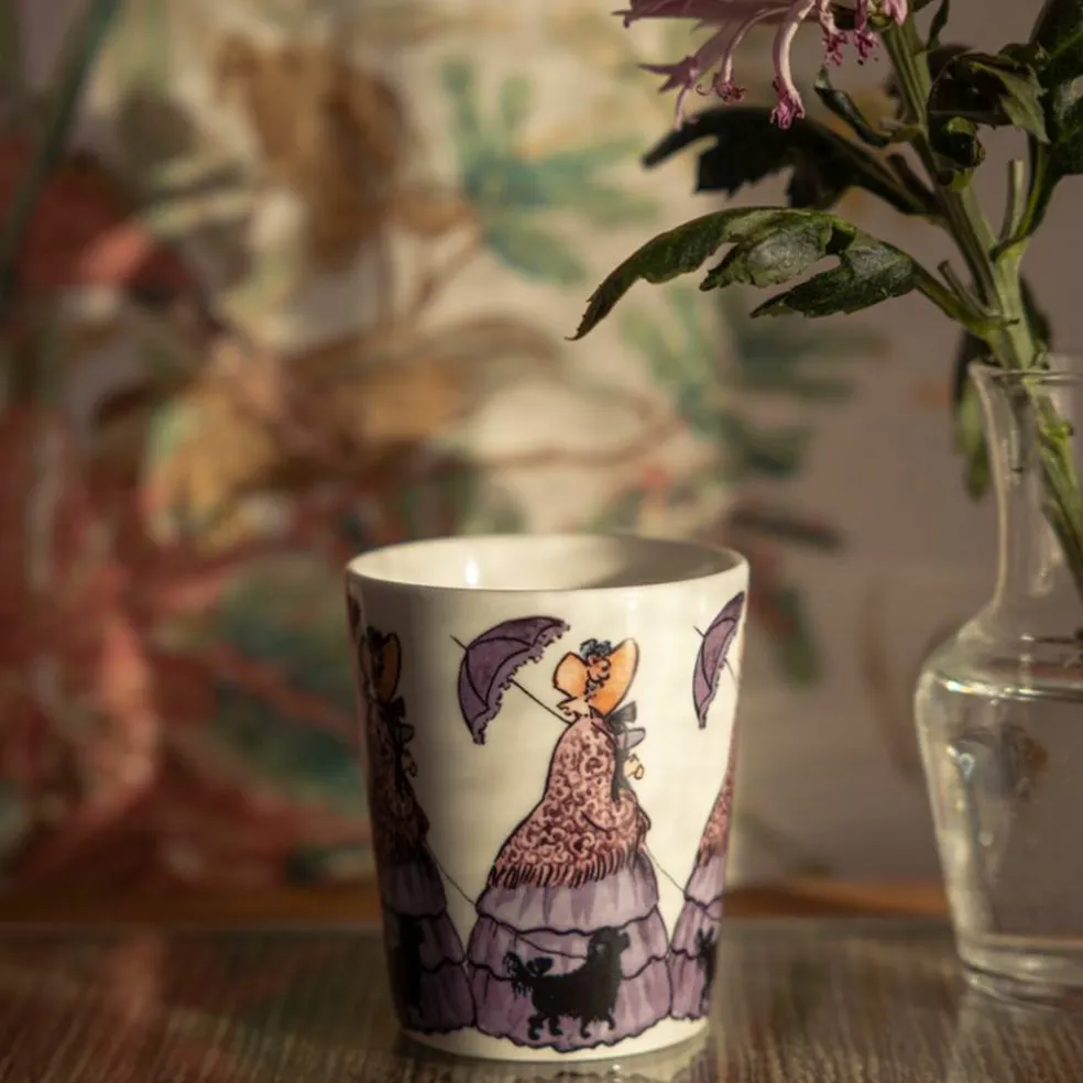 Elsa Beskow kopp 28 cl, Aunt Lavender