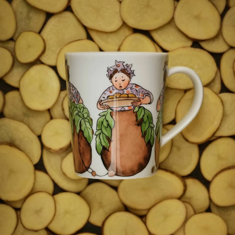 Elsa Beskow kopp 28 cl, Aunt Lavender