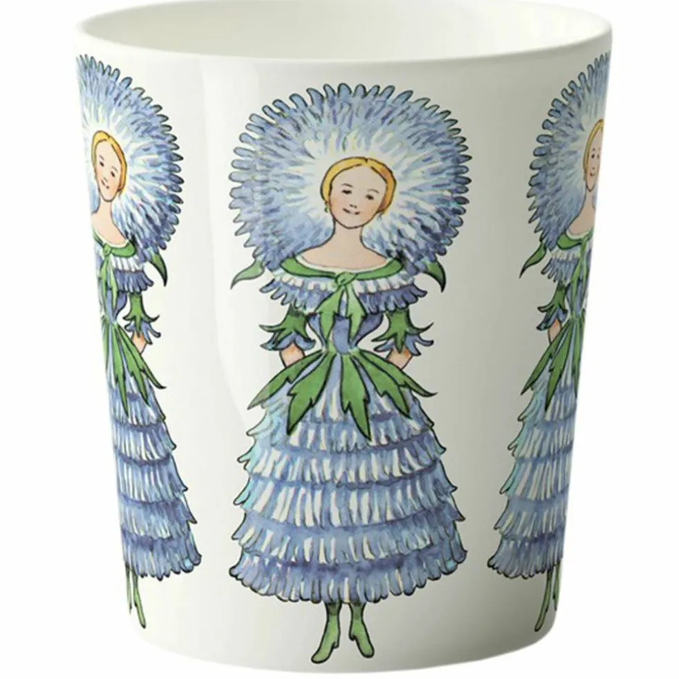 Elsa Beskow kopp med hank 28 cl, carrot