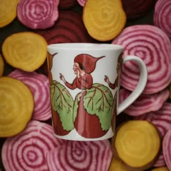 Elsa Beskow kopp med hank 28 cl, carrot