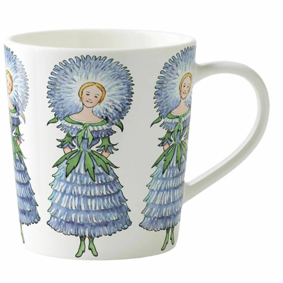 Elsa Beskow kopp med hank 40 cl, lilac