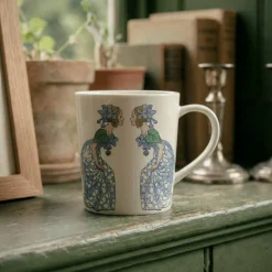 Elsa Beskow kopp med hank 40 cl, lilac