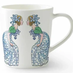 Elsa Beskow kopp med hank 40 cl, poppy