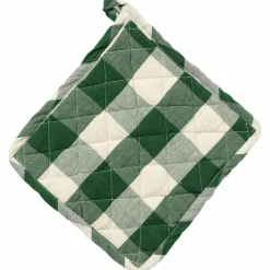 Elsa gryteklut 20 × 20 cm, grønn/beige