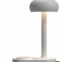 Emendo lampe med trådløs Qi-lader, cloud