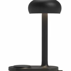 Emendo lampe med trådløs Qi-lader, black