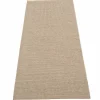 Emm Matte 180x70 cm, black/linen