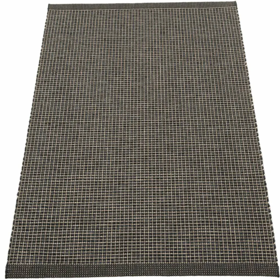 Emm Matte 120x70 cm, black/linen