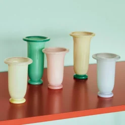 Empire (medium) vase, limegul