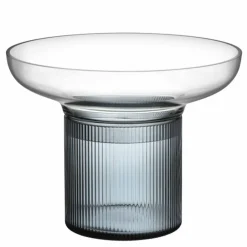 Ensemble-vase 15 cm, blå/grå