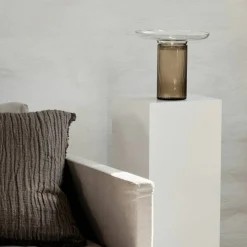Ensemble-vase 22 cm, brun/grå
