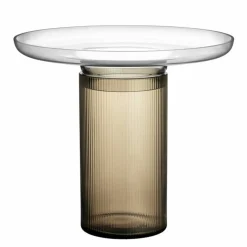 Ensemble-vase 22 cm, brun/grå