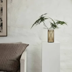 Ensemble-vase 22 cm, brun/grå