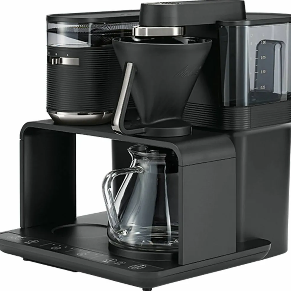 Epos kaffetrakter, svart/krom
